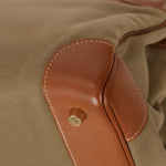 Limited Edition Hermès 1998 Vache Naturelle and Khaki Toile Birkin 35 GHW - FashioNica