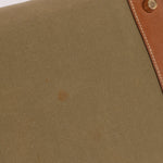 Limited Edition Hermès 1998 Vache Naturelle and Khaki Toile Birkin 35 GHW - FashioNica