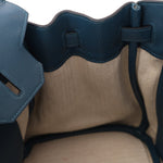 Limited Edition Hermès 2012 Veau Doblis Swift Grizzly Bleu Tempete Birkin 30 Retourne GHW - FashioNica