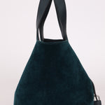 Limited Edition Hermès 2014 Blue Peacock Doblis and Vert Cyprès Swift Picotin 18 - FashioNica