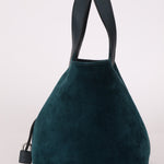 Limited Edition Hermès 2014 Blue Peacock Doblis and Vert Cyprès Swift Picotin 18 - FashioNica