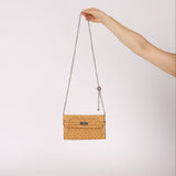 Limited Edition Hermes 2017 Tabac Camel Ostrich Ghillies Kelly Long Wallet PHW - FashioNica