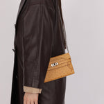 Limited Edition Hermes 2017 Tabac Camel Ostrich Ghillies Kelly Long Wallet PHW - FashioNica