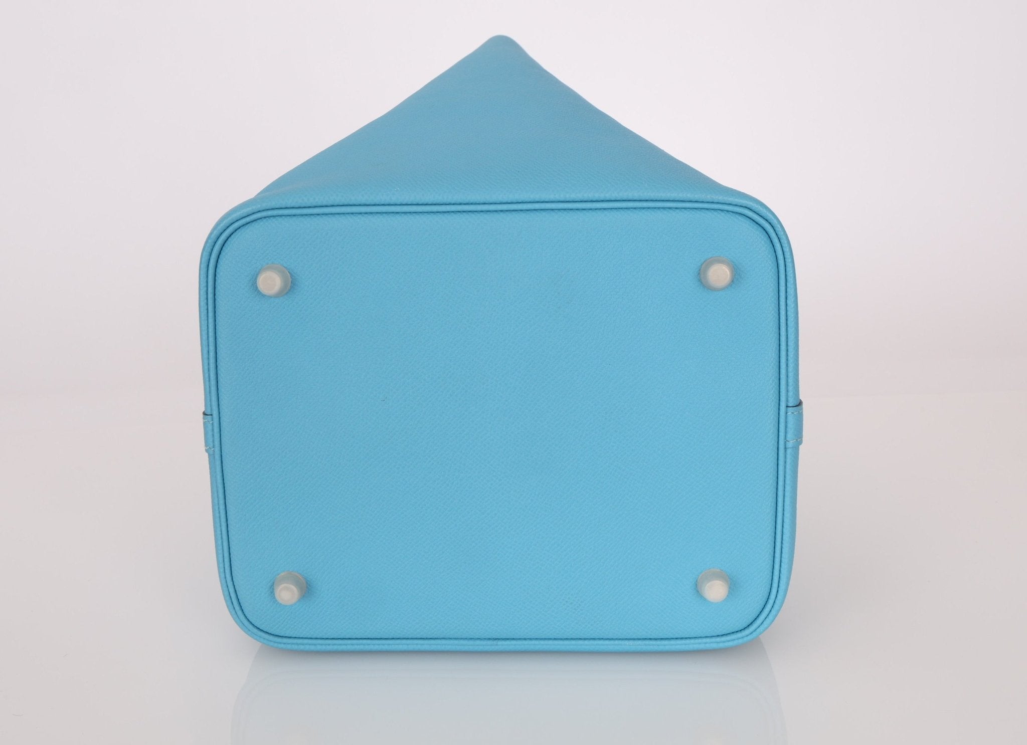 Limited Edition Hermès 2019 Epsom Tressage De Cuir Picotin 22 PHW - FashioNica