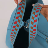 Limited Edition Hermès 2019 Epsom Tressage De Cuir Picotin 22 PHW - FashioNica