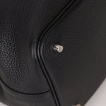 Limited Edition Hermès 2019 Noir Clemence and Matte Alligator Touch Picotin 22 - FashioNica