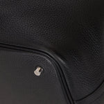 Limited Edition Hermès 2019 Noir Clemence and Matte Alligator Touch Picotin 22 - FashioNica