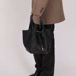 Limited Edition Hermès 2019 Noir Clemence and Matte Alligator Touch Picotin 22 - FashioNica