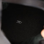 Limited Edition Hermès 2019 Noir Clemence and Matte Alligator Touch Picotin 22 - FashioNica