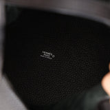 Limited Edition Hermès 2019 Noir Clemence and Matte Alligator Touch Picotin 22 - FashioNica