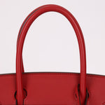 Limited Edition Hermès 2019 Rouge de Coeur Swift Tressage Retourne Birkin 30 PHW - FashioNica