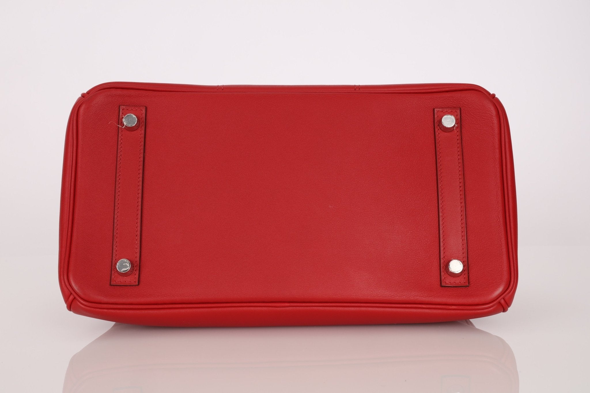 Limited Edition Hermès 2019 Rouge de Coeur Swift Tressage Retourne Birkin 30 PHW - FashioNica