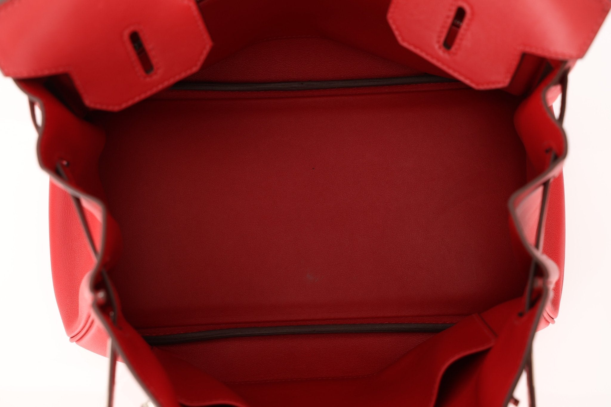 Limited Edition Hermès 2019 Rouge de Coeur Swift Tressage Retourne Birkin 30 PHW - FashioNica