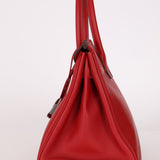 Limited Edition Hermès 2019 Rouge de Coeur Swift Tressage Retourne Birkin 30 PHW - FashioNica