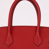 Limited Edition Hermès 2019 Rouge de Coeur Swift Tressage Retourne Birkin 30 PHW - FashioNica