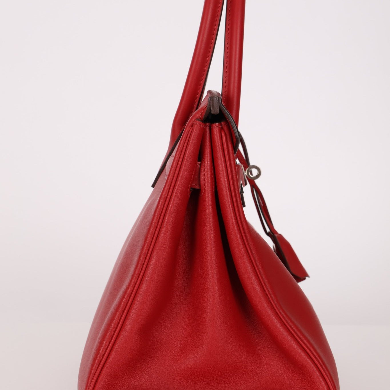 Limited Edition Hermès 2019 Rouge de Coeur Swift Tressage Retourne Birkin 30 PHW - FashioNica
