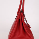 Limited Edition Hermès 2019 Rouge de Coeur Swift Tressage Retourne Birkin 30 PHW - FashioNica