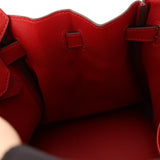 Limited Edition Hermès 2019 Rouge de Coeur Swift Tressage Retourne Birkin 30 PHW - FashioNica