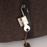 Limited Edition Hermès 2021 Ebene Swift and Wool Picotin 22 PHW - FashioNica