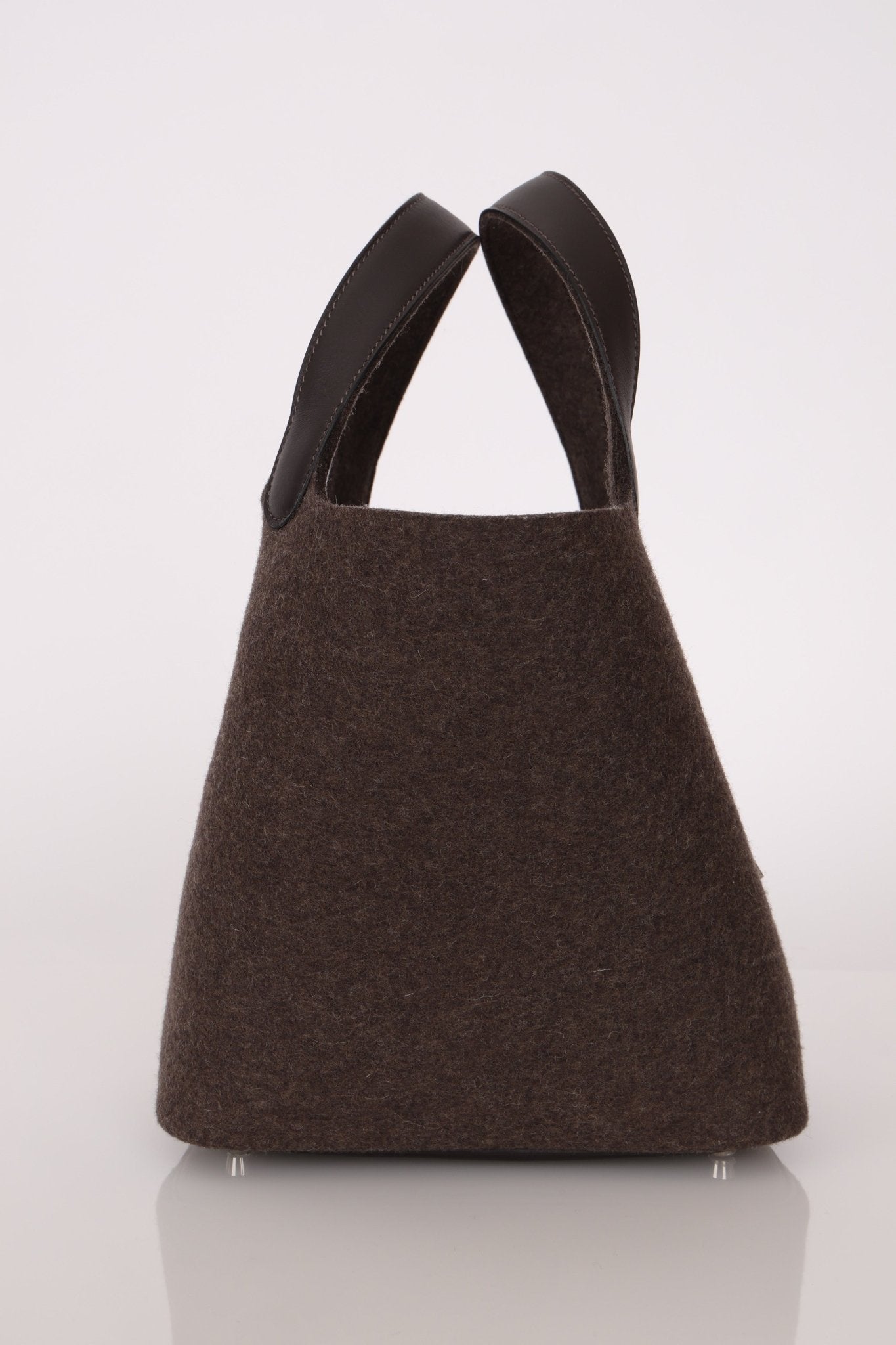 Limited Edition Hermès 2021 Ebene Swift and Wool Picotin 22 PHW - FashioNica