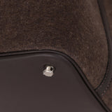 Limited Edition Hermès 2021 Ebene Swift and Wool Picotin 22 PHW - FashioNica