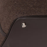 Limited Edition Hermès 2021 Ebene Swift and Wool Picotin 22 PHW - FashioNica