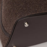 Limited Edition Hermès 2021 Ebene Swift and Wool Picotin 22 PHW - FashioNica