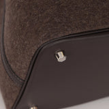 Limited Edition Hermès 2021 Ebene Swift and Wool Picotin 22 PHW - FashioNica