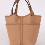 Limited Edition Hermès 2022 Chai Swift Cargo Picotin 18 GHW - FashioNica