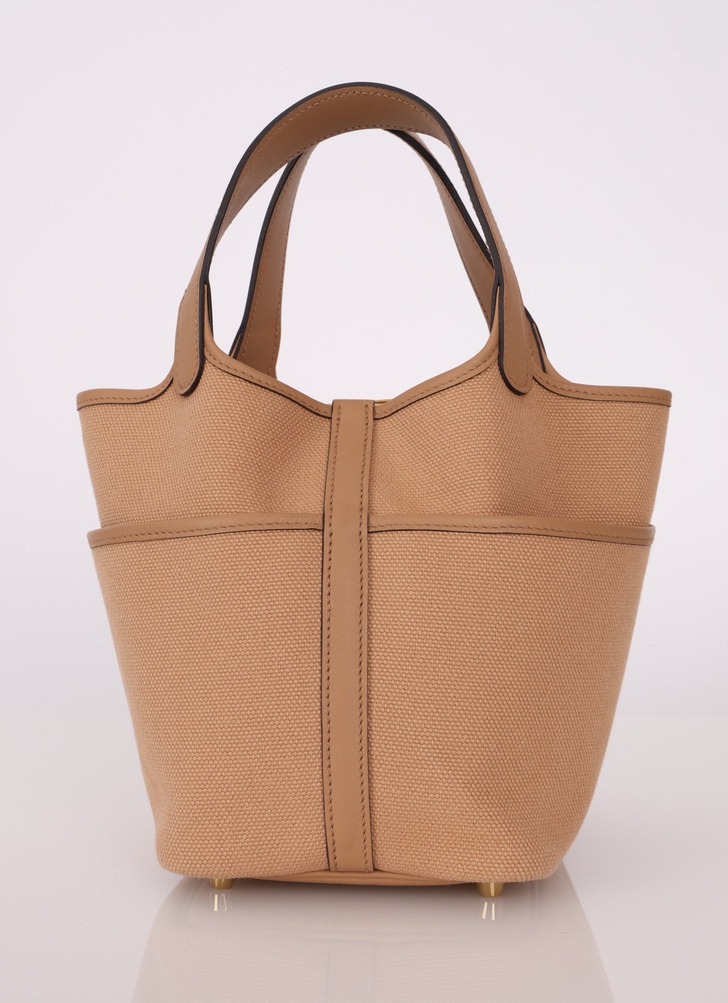 Limited Edition Hermès 2022 Chai Swift Cargo Picotin 18 GHW - FashioNica