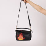 Limited Edition Loewe Calcifer Swarovski Crystal Small Puzzle Bag - FashioNica