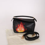 Limited Edition Loewe Calcifer Swarovski Crystal Small Puzzle Bag - FashioNica