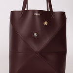 Limited Edition Loewe Calfskin Qixi Festival Hedgehog Charms Medium Fold Tote - FashioNica