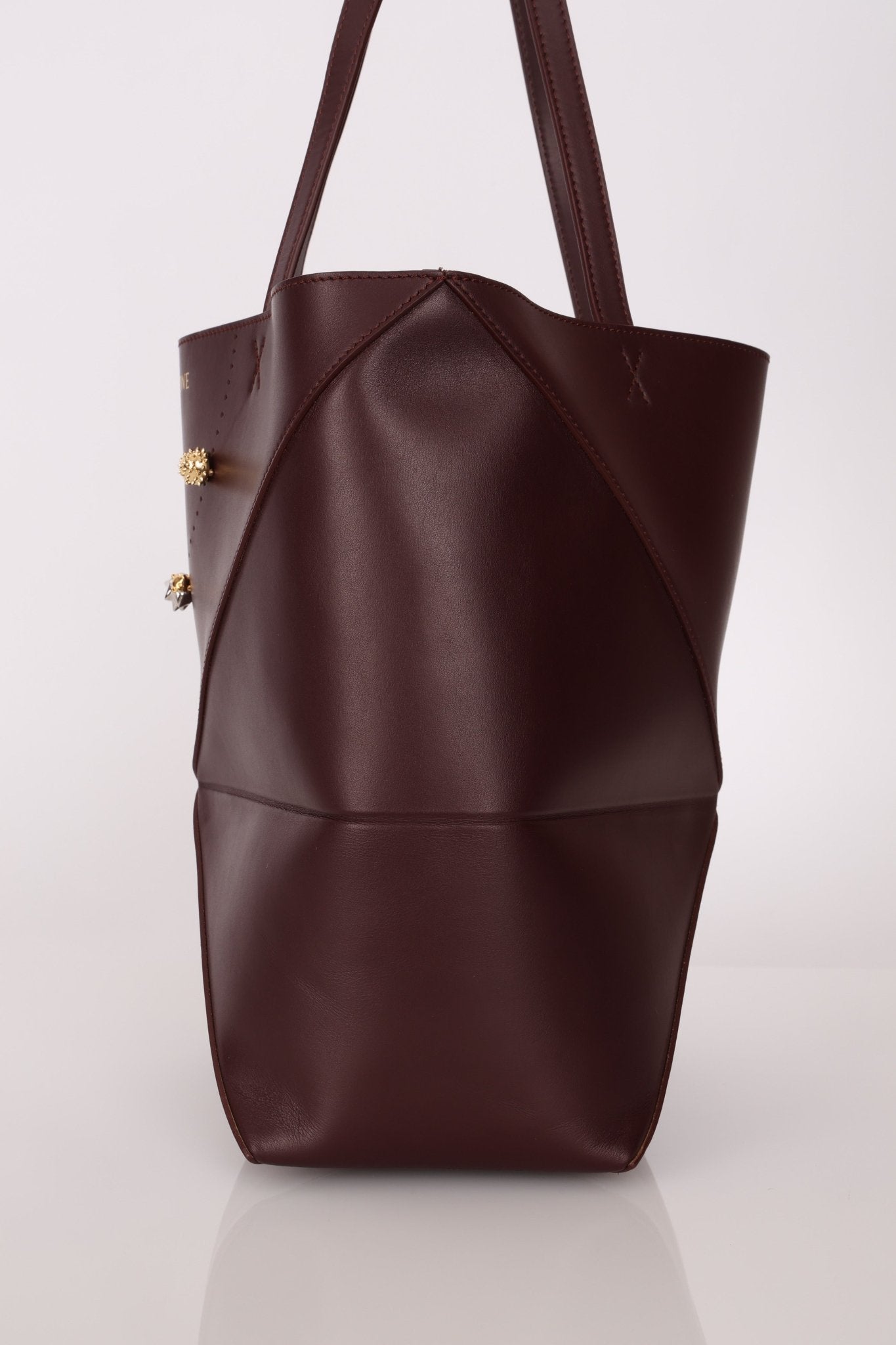 Limited Edition Loewe Calfskin Qixi Festival Hedgehog Charms Medium Fold Tote - FashioNica