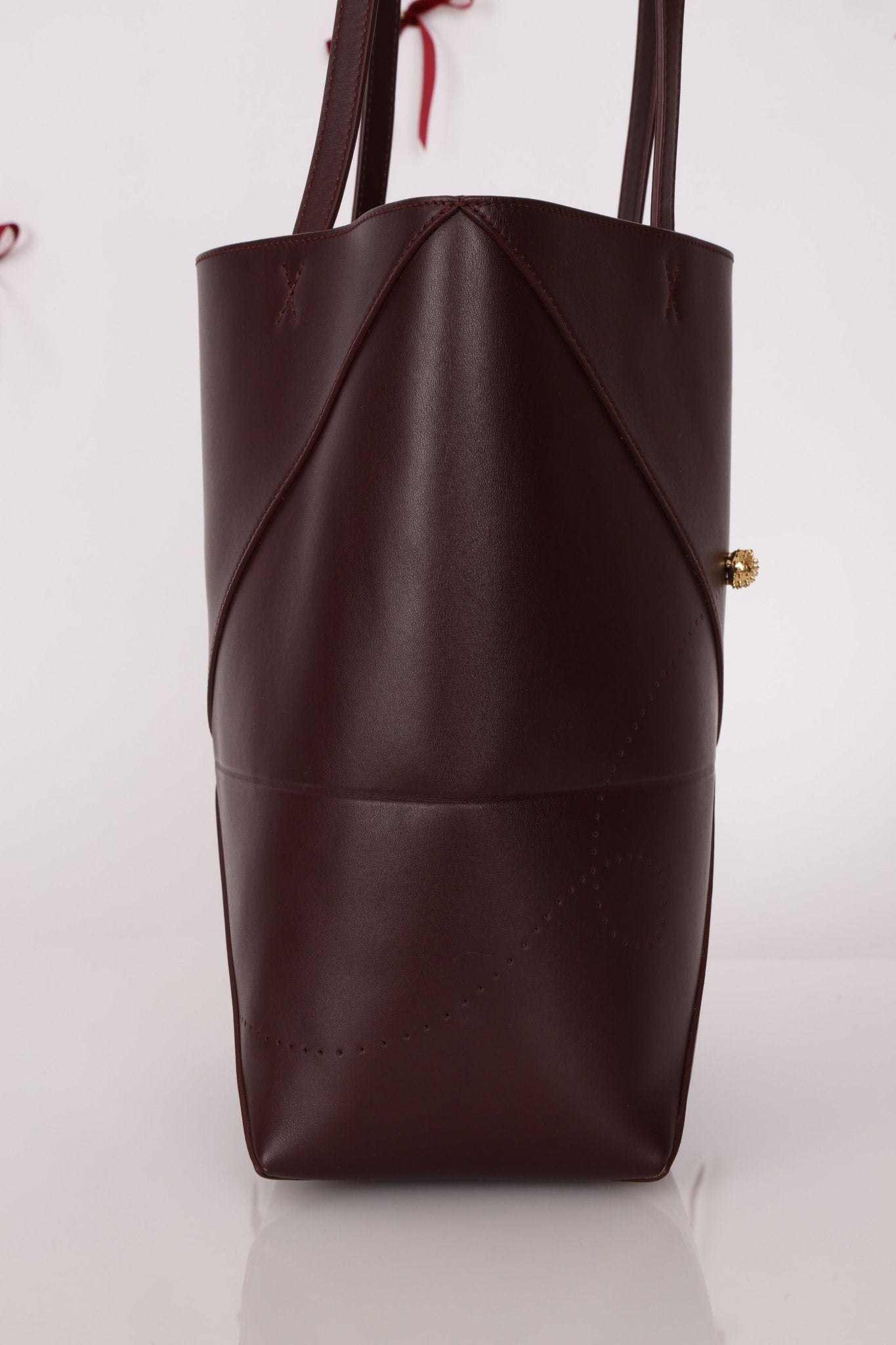 Limited Edition Loewe Calfskin Qixi Festival Hedgehog Charms Medium Fold Tote - FashioNica