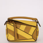 Limited Edition Loewe Rugby Stripe Yellow Ochre Mini Puzzle - FashioNica