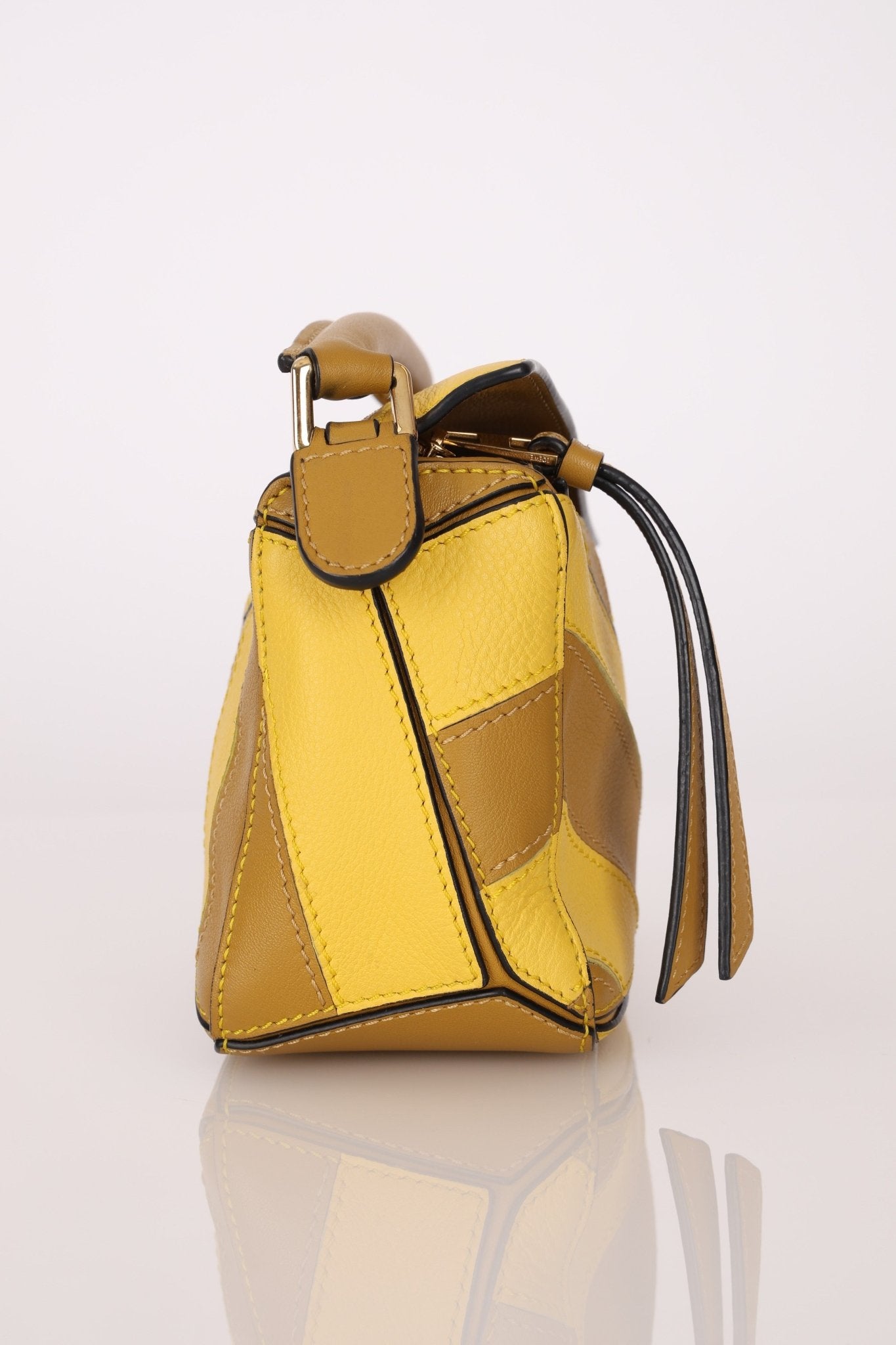 Limited Edition Loewe Rugby Stripe Yellow Ochre Mini Puzzle - FashioNica