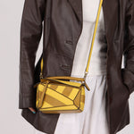 Limited Edition Loewe Rugby Stripe Yellow Ochre Mini Puzzle - FashioNica