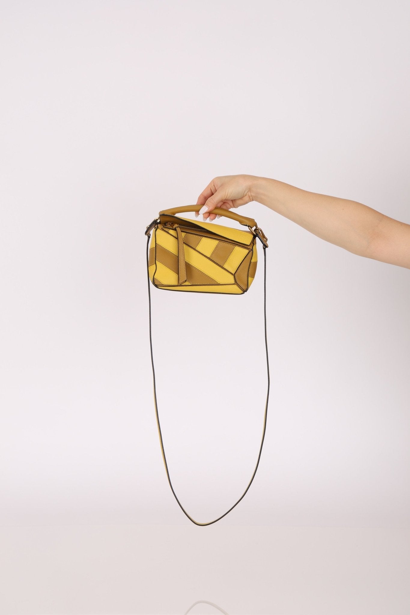 Limited Edition Loewe Rugby Stripe Yellow Ochre Mini Puzzle - FashioNica