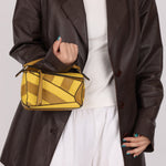 Limited Edition Loewe Rugby Stripe Yellow Ochre Mini Puzzle - FashioNica