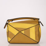 Limited Edition Loewe Rugby Stripe Yellow Ochre Mini Puzzle - FashioNica