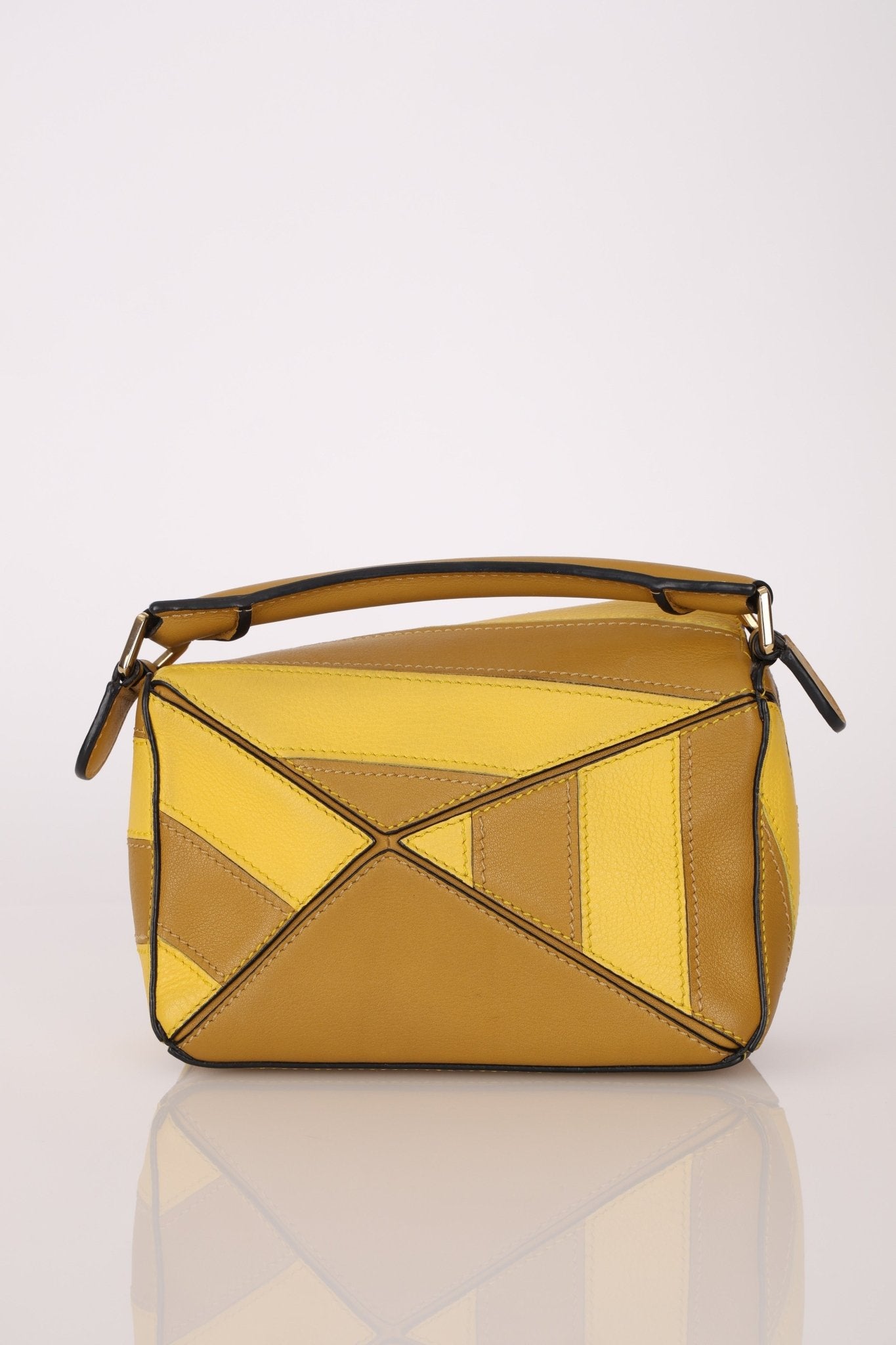 Limited Edition Loewe Rugby Stripe Yellow Ochre Mini Puzzle - FashioNica