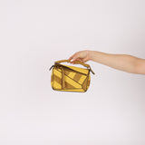Limited Edition Loewe Rugby Stripe Yellow Ochre Mini Puzzle - FashioNica
