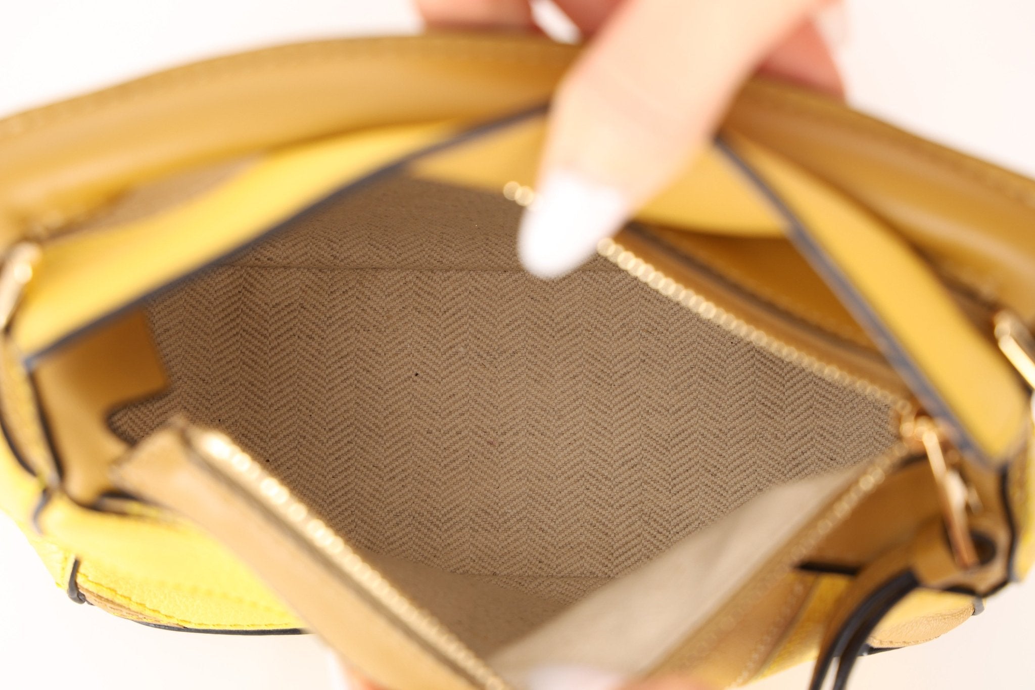 Limited Edition Loewe Rugby Stripe Yellow Ochre Mini Puzzle - FashioNica