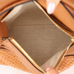 Limited Edition Loewe Tan Watersnake Mini Puzzle Bag - FashioNica