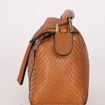 Limited Edition Loewe Tan Watersnake Mini Puzzle Bag - FashioNica