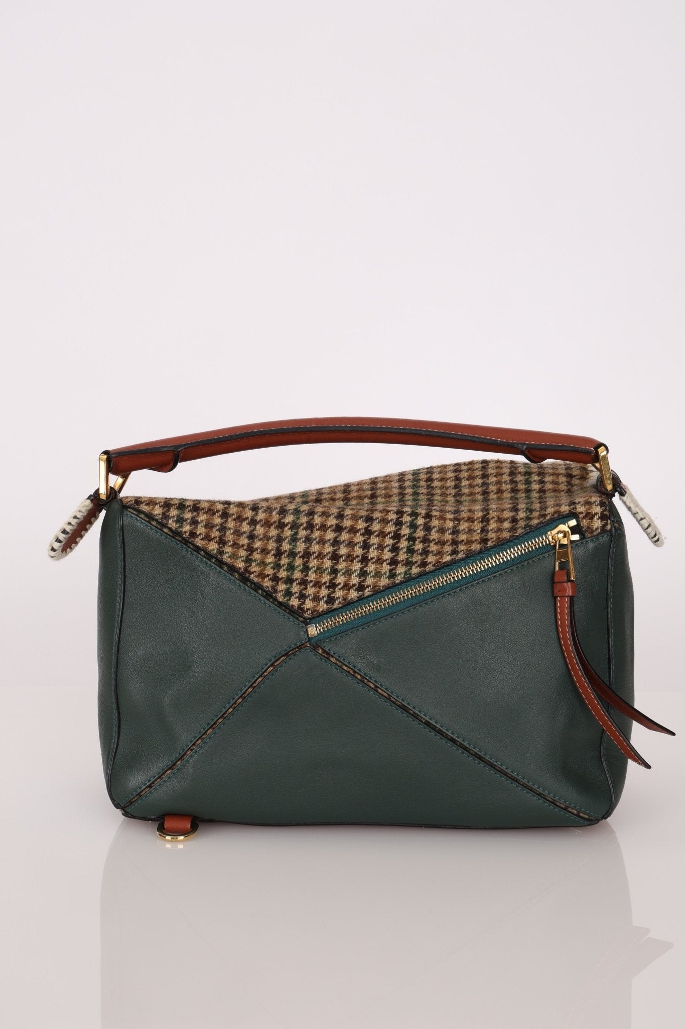 Limited Edition Loewe Tweed Calfksin Medium Puzzle - FashioNica