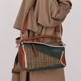 Limited Edition Loewe Tweed Calfksin Medium Puzzle - FashioNica