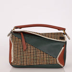 Limited Edition Loewe Tweed Calfksin Medium Puzzle - FashioNica