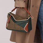 Limited Edition Loewe Tweed Calfksin Medium Puzzle - FashioNica